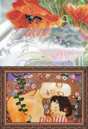 Как правильно вышивать бисером (видео урок)