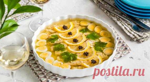 Рыбное заливное к новогоднему столу