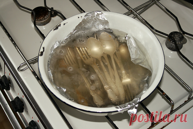 Спасение старых столовых приборов | Делимся советами