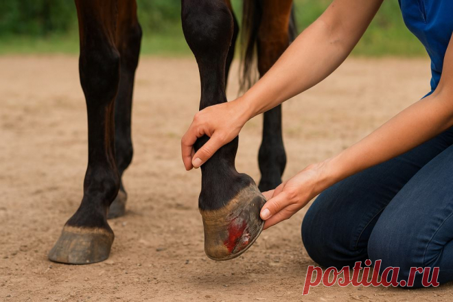 🐎 Хромота у лошадей не проходит сама! Узнайте, когда нужен ветеринар и как сохранить здоровье копыт. #лошади #ветеринария #хромота
