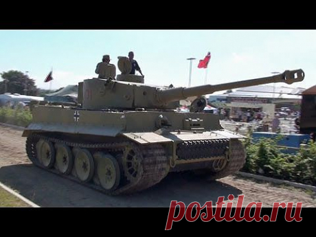 Great Sounding Tanks. Bovington Tankfest 2009.. - YouTube