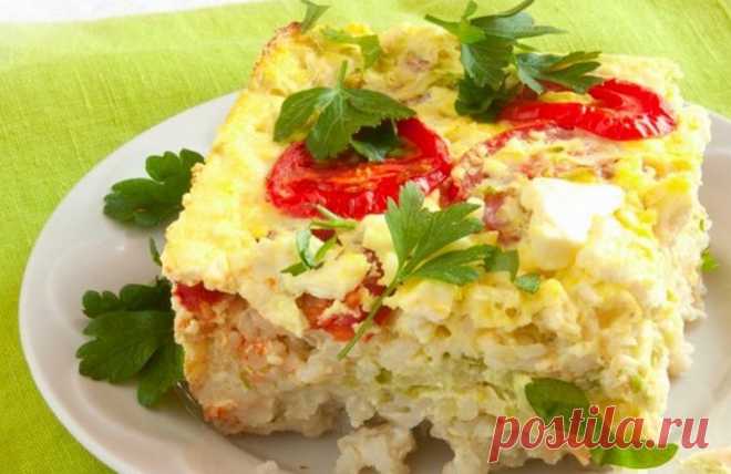 Овощная запеканка с грибами и рисом - У нас так Я очень люблю разные запеканки. И делать не сложно, и вкус практически всегда изумительный. За всю свою жизнь я приготовила уже великое множество разных запеканок и не помню,...