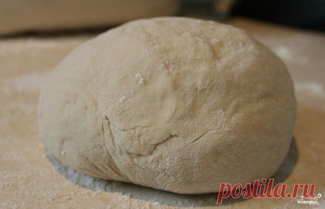 Тесто для пиццы без дрожжей - кулинарный рецепт на Повар.ру