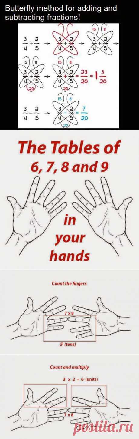 If You Learn These 9 Simple Tricks, You'll Never Be Bad At Math Again