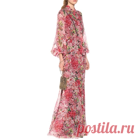 I designer di passerelle Vintage primavera autunno vestono le donne 2021 eleganti volant abito a pieghe stampato floreale bianco Vestido in Chiffon|Dresses| - AliExpress