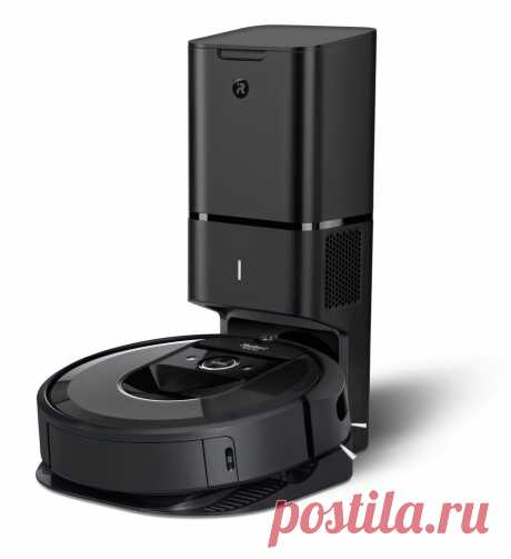 The Roomba® i7+ Special Offer The Roomba® i7+ Robot Vacuum with Clean Base™ Automatic Dirt Disposal takes convenience to a new level - automatically emptying into an enclosed, disposable bag that holds 30 robot bins, so you don’t have to think about vacuuming for weeks at a time. The premium 3-Stage Cleaning System uses Dual Multi-Sur