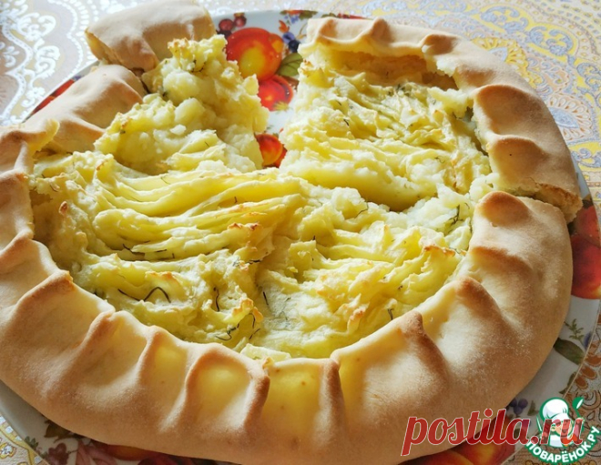 Пшеничная галета с картофелем – кулинарный рецепт