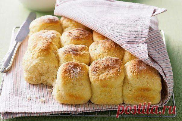 шеф-повар Одноклассники: Быстрые булочки без яиц и дрожжей