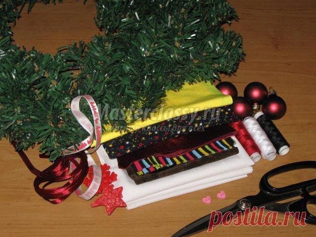 Тильда панно снеговики. Мастер класс с пошаговыми фото