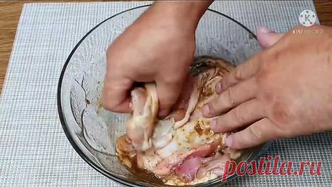 Такое вкусное блюдо из куриных бёдер я ещё не ел