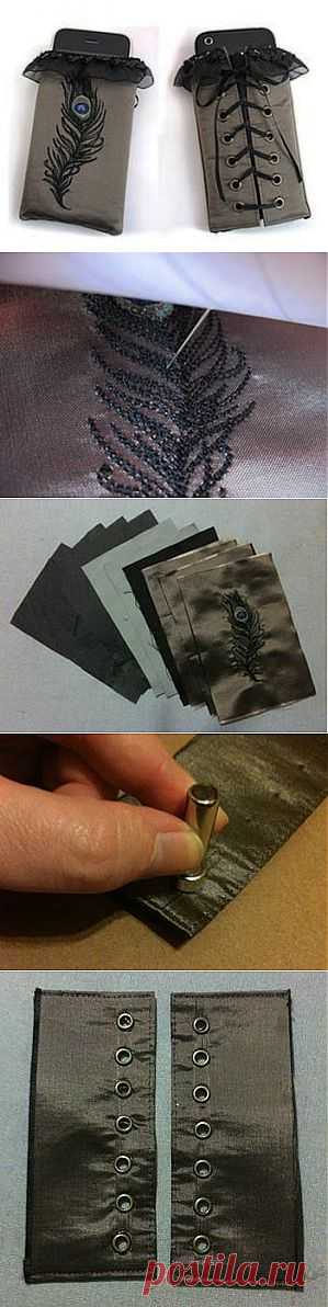 Чехол для мобильного своими руками | Хорошая ИДЕЯ