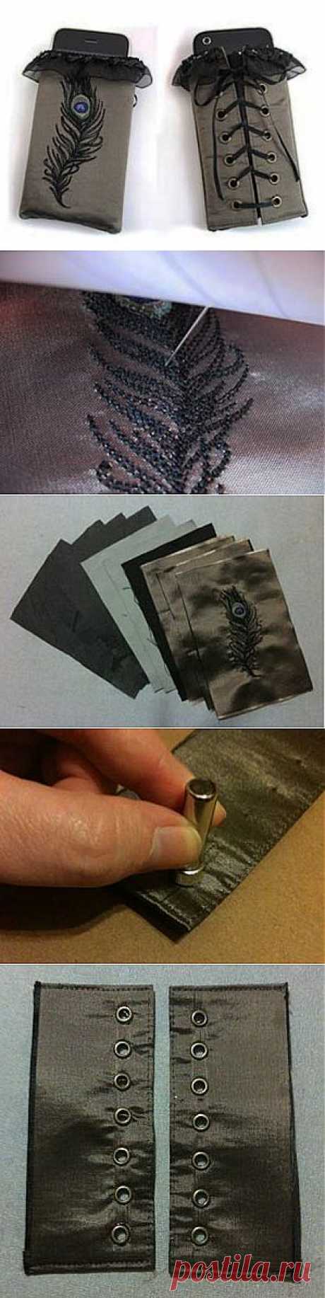 Чехол для мобильного своими руками | Хорошая ИДЕЯ