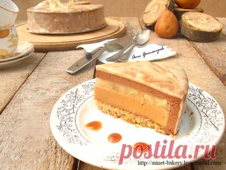 Торт "Карамельная груша" Очень вкусный тортик, который по вкусу напоминает грушевый татен. Это один из тех немногих тортиков которым не пришлось долго ждать, когда я созрею. Увидев его у…