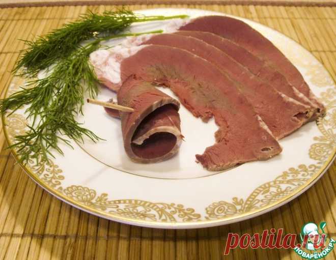 Сердце говяжье солёно-варёное – кулинарный рецепт