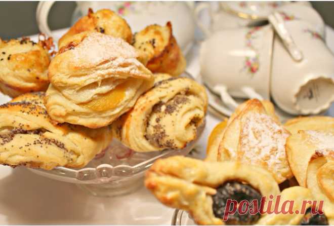 Любимейшее дрожжевое творожно-слоеное тесто!!!