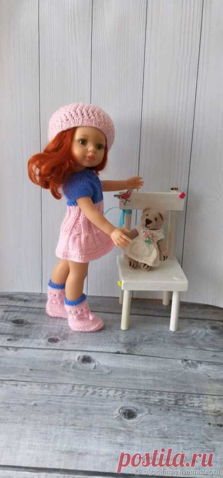 Одежда для куклы Паола Рейна. Платье, шапочка, вязаные сапожки – купить на Ярмарке Мастеров – L36BGRU | Одежда для кукол, Екатеринбург