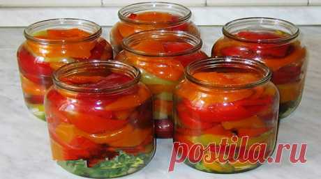 Перец маринованный на зиму