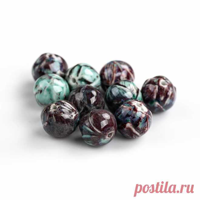 200р--Керамические бусины для изготовления ожерелья, браслета, 5 шт | AliExpress