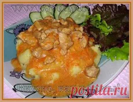 Подлив с мясом к любому гарниру