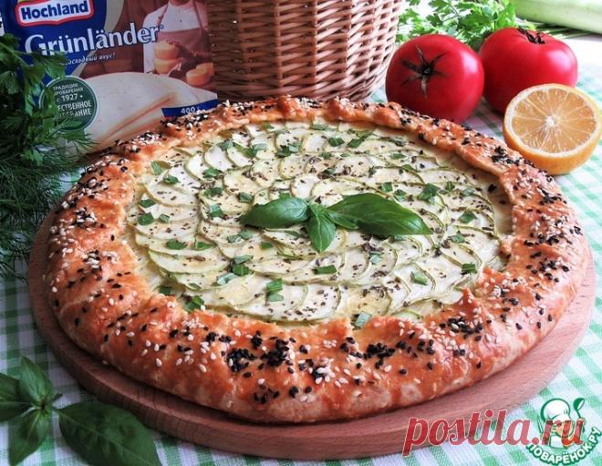Деревенский пирог с кабачками и рикоттой – кулинарный рецепт