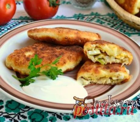 Пирожки из творожного теста с капустой и яйцом фото рецепт приготовления