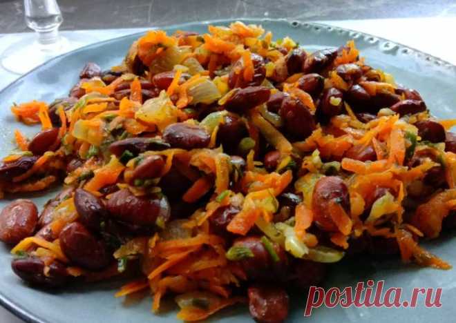 🇬🇪 Красная фасоль в сметане с морковью - пошаговый рецепт с фото. Автор рецепта Таня Ли 🏃‍♂️ ✈️ . - Cookpad