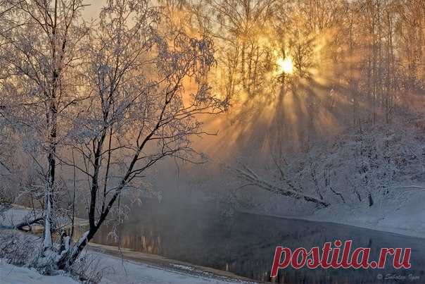 Рассвет на Истре, Подмосковье. Автор фото – Игорь Соболев: Доброе ли у вас утро после пятничного вечера?
