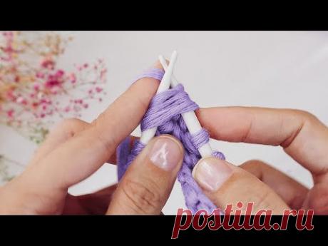 ПОДРУЖКИ В ВОСТОРГЕ 😱 от такой вязки! Узор Спицами Двойная бриошь. Вязание спицами