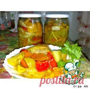 осенний с зелеными помидорами - кулинарный рецепт