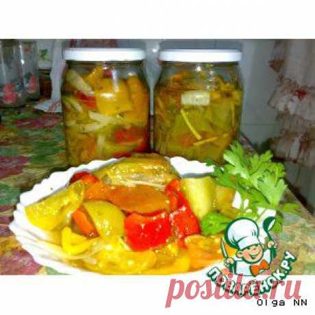 осенний с зелеными помидорами - кулинарный рецепт