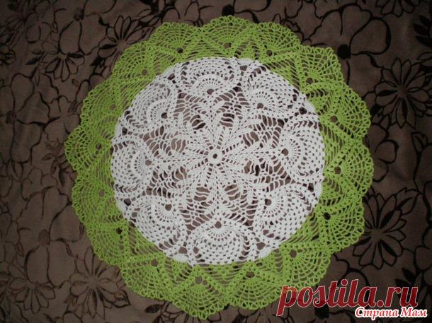 Салфетка. - Вяжем вместе он-лайн - Страна Мам