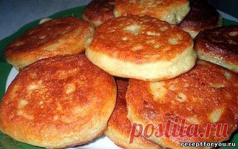 Творожные пирожки.