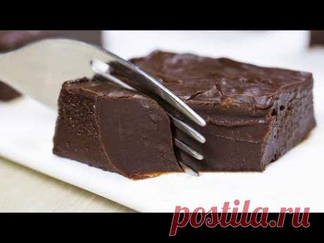 Десерт БЕЗ ВЫПЕЧКИ из ДВУХ ингредиентов! Так ПРОСТО и так ВКУСНО! Шоколадный десерт Без желатина!