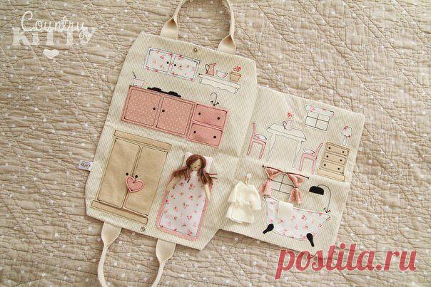 Сумочки для игрушек и кукольных принадлежностей — Рукоделие