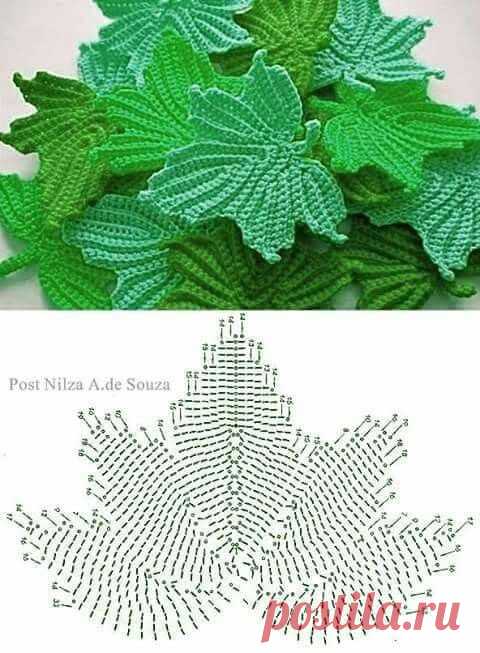 Punto ramas hojas