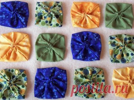 Square Yo-Yo Pattern от ThreeSheepStudio на Etsy