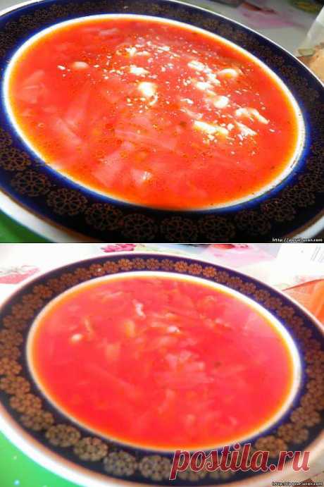 Красный борщ - Готовим сами