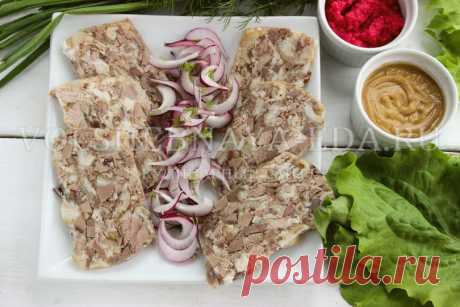 Зельц по-чешски (тлаченка) | Волшебная Eда.ру