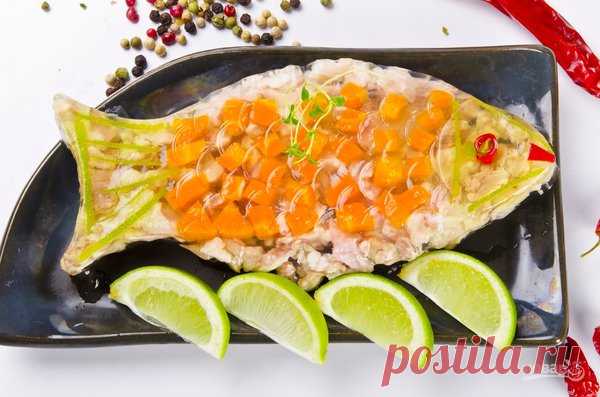 Рыбное заливное на Новый год | POVAR.RU | Яндекс Дзен