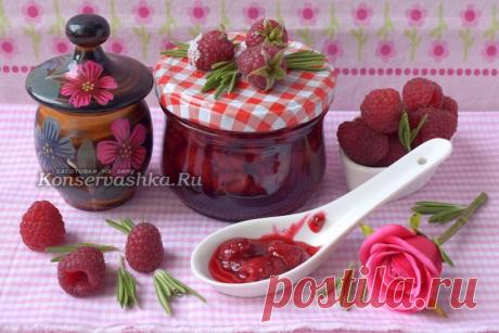 Малиновое варенье с целыми ягодами, рецепт