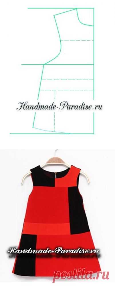 Выкройка летнего платья - Handmade-Paradise