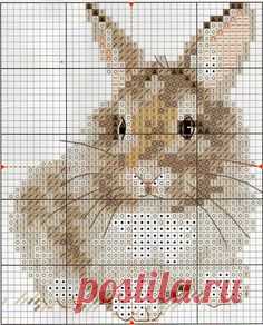 Bunny cross stitch