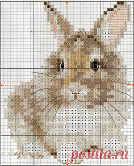 Bunny cross stitch