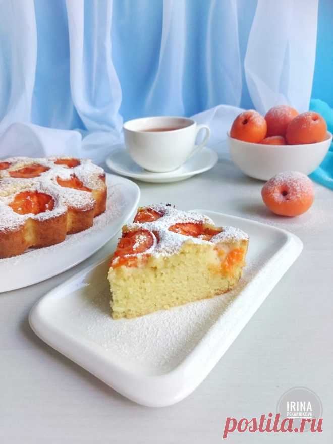 Летний пирог с абрикосами