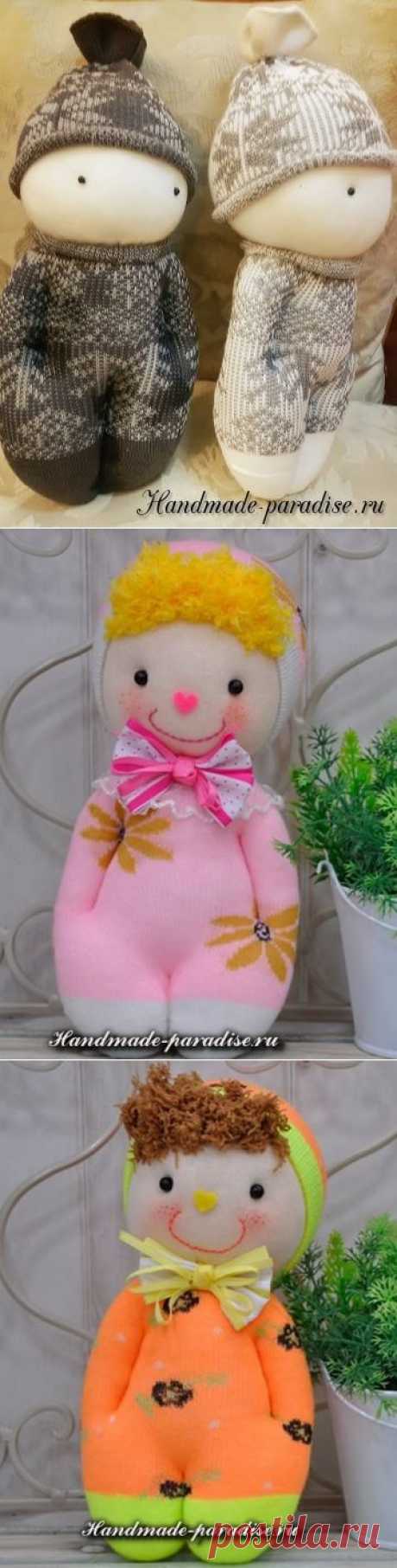 Как сшить пупса из носков - Handmade-Paradise