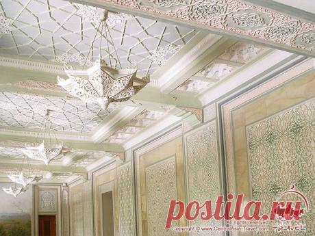 Кружево в архитектуре. Резьба по ганчу.