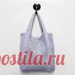 ЛЕТНЯЯ СЕТЧАТАЯ СУМКА ЧЕРЕЗ ПЛЕЧО. КРЮЧОК