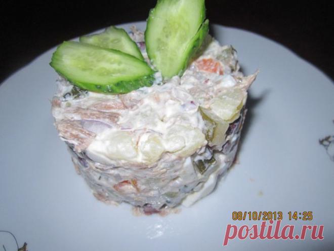 Салат "Из того что было"