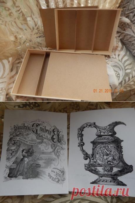 Небольшой урок по вживлению распечатки / Декупаж / Декупаж. Мастер-классы
