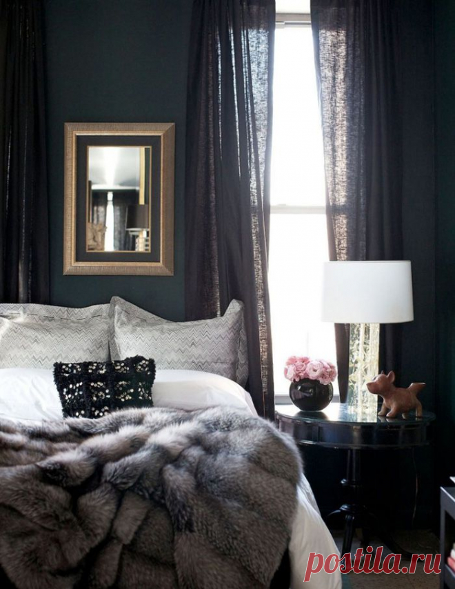 50 стильных интерьеров в темных тонах ~ Sweet home